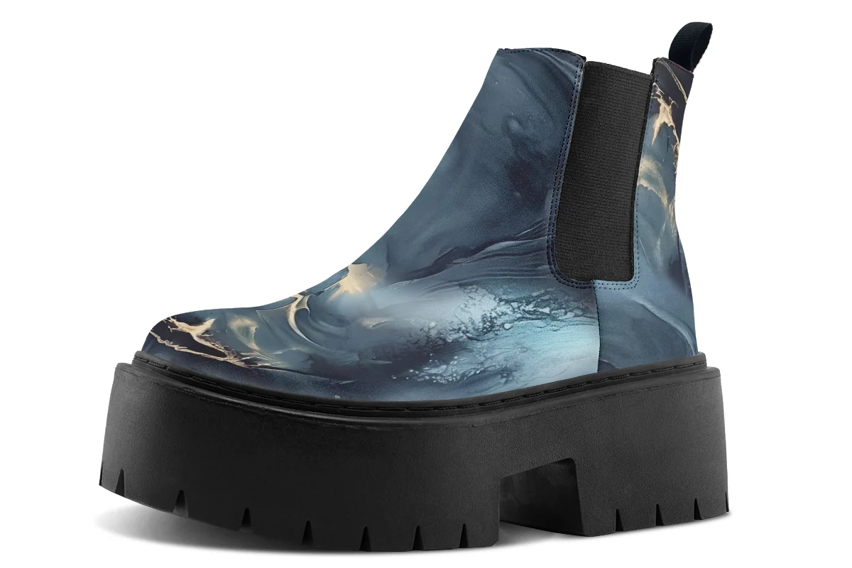 Abyss Flow Platform Chelsea Boots - Image 2