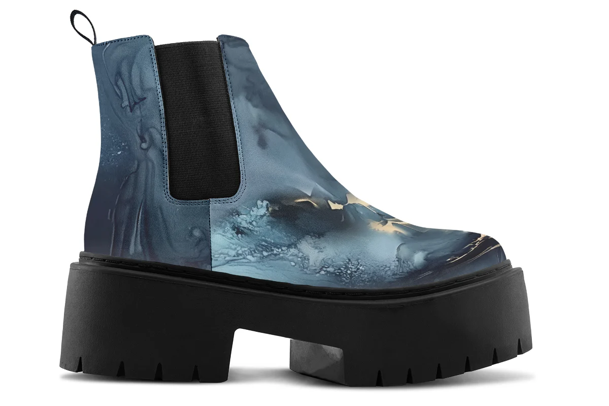 Abyss Flow Platform Chelsea Boots - Image 3