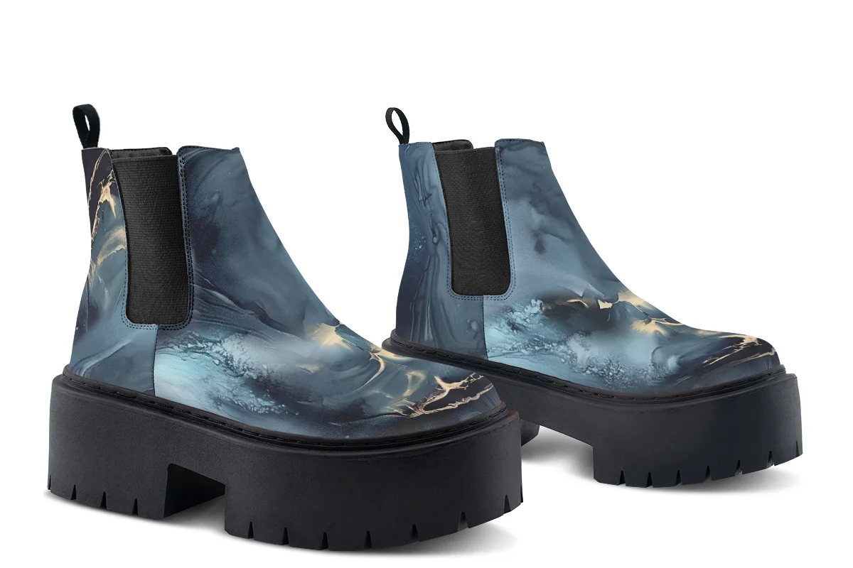 Abyss Flow Platform Chelsea Boots - Image 5