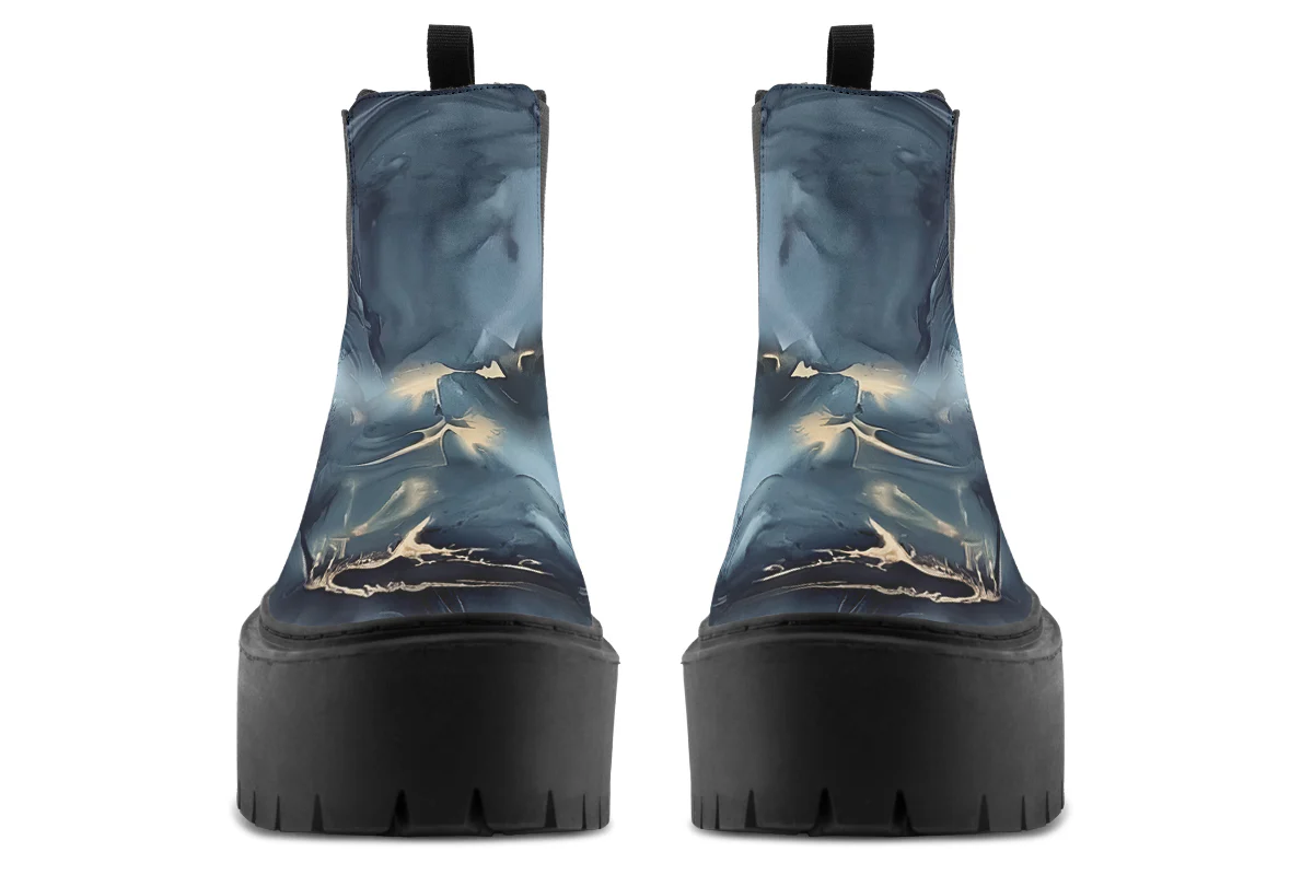 Abyss Flow Platform Chelsea Boots - Image 7
