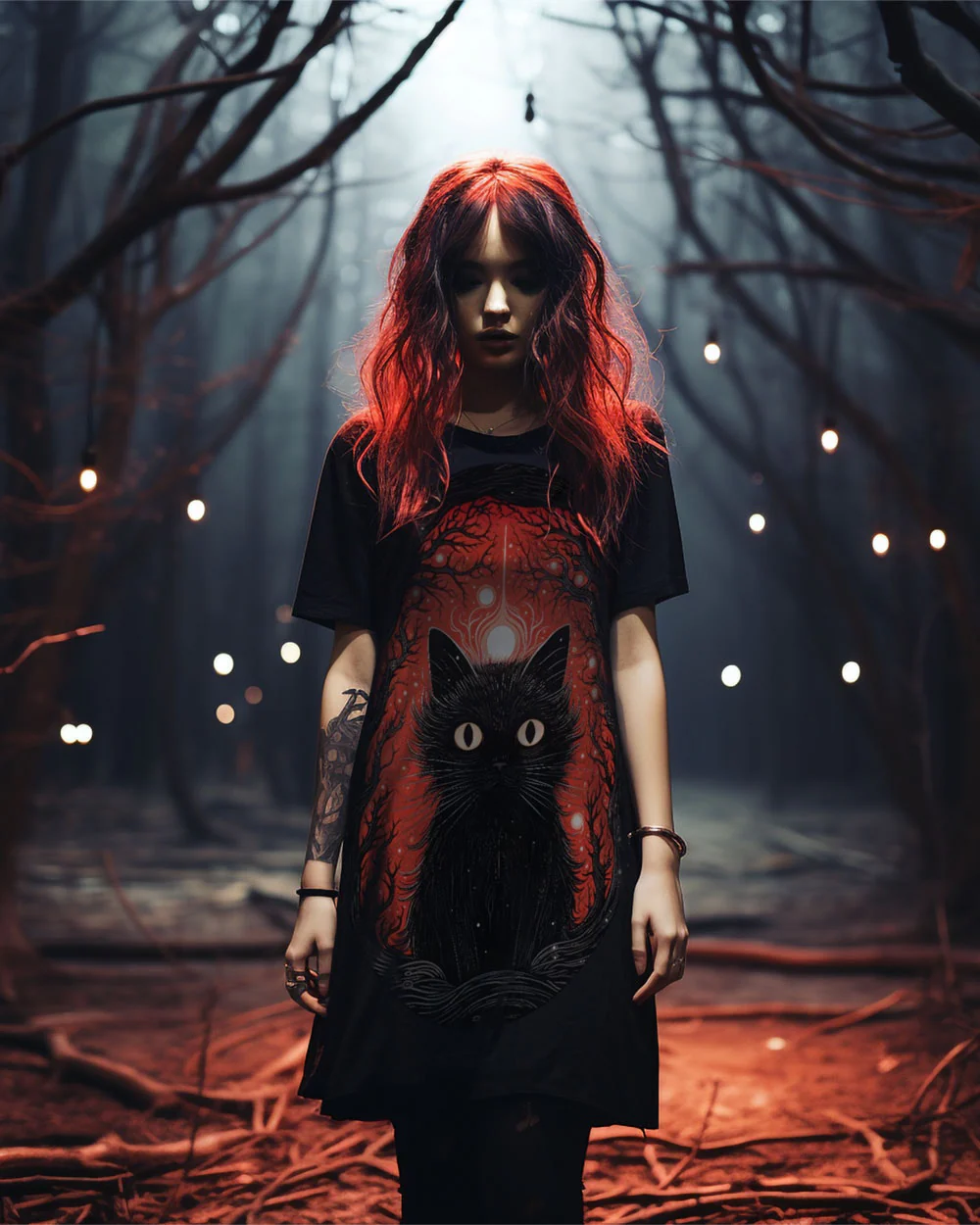 The All-Seeing Tee Dress - Image 3