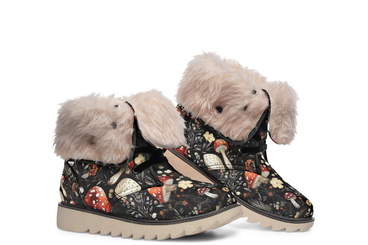 Amanita Fold Over Winter Boots - Image 15