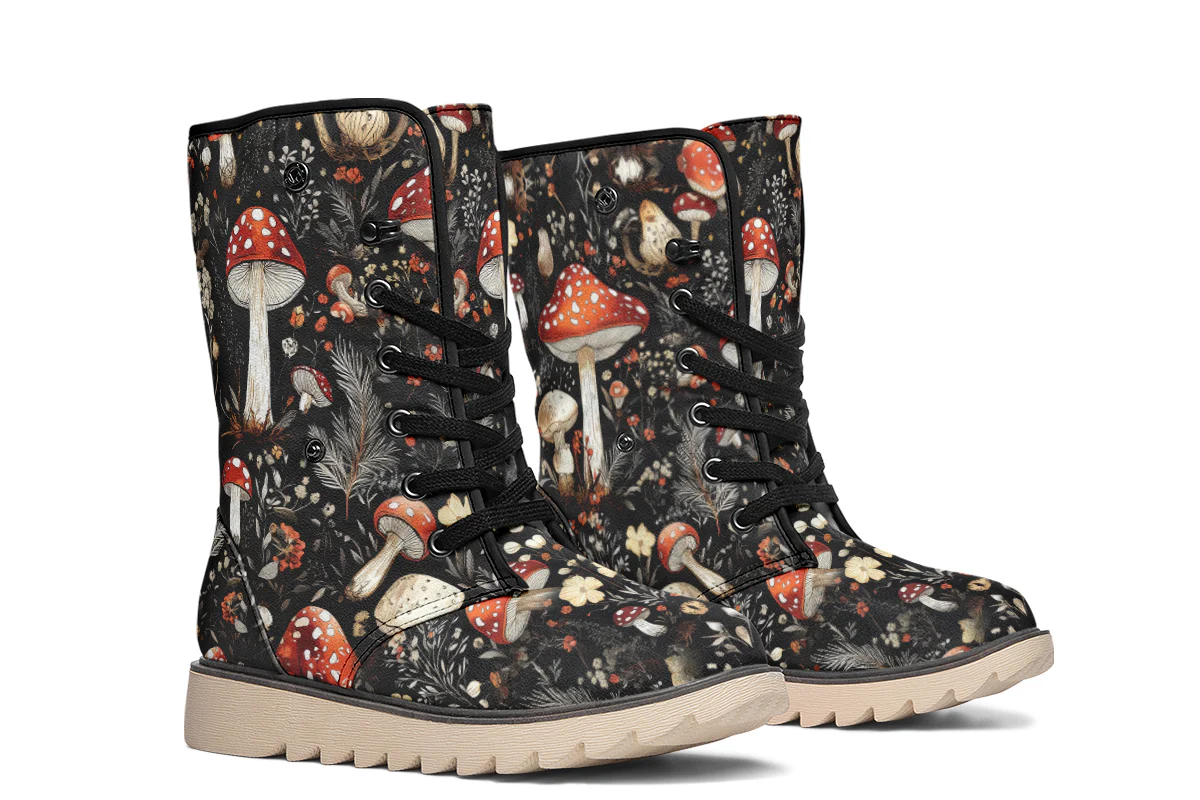 Amanita Fold Over Winter Boots - Image 8