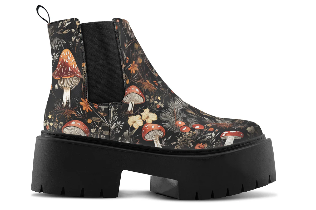Amanita Platform Chelsea Boots - Image 2