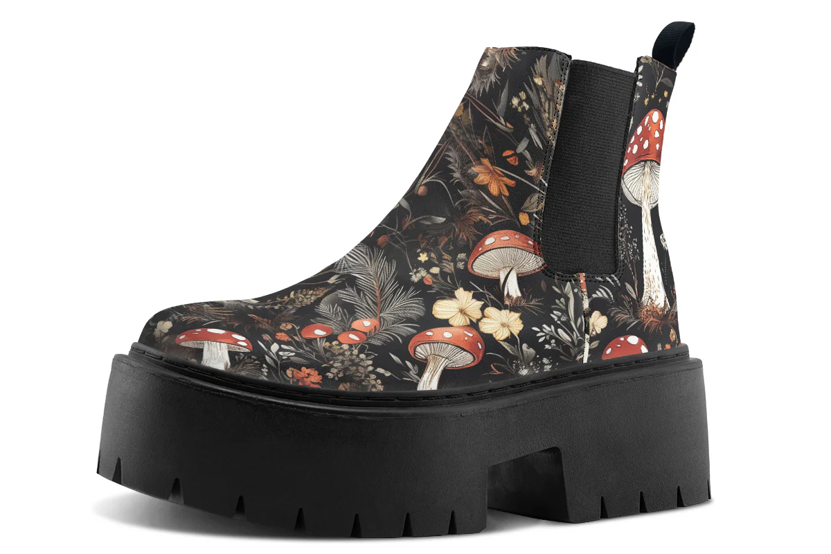 Amanita Platform Chelsea Boots - Image 3