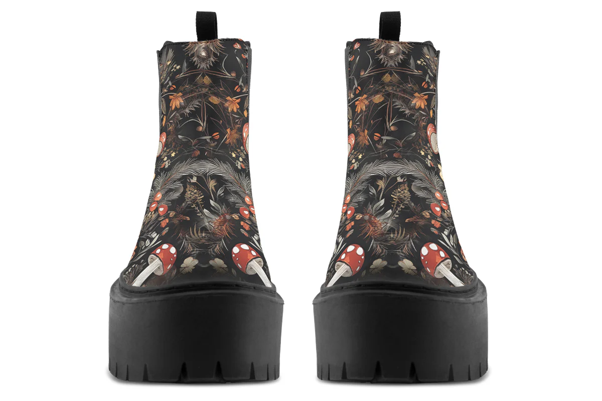 Amanita Platform Chelsea Boots - Image 7