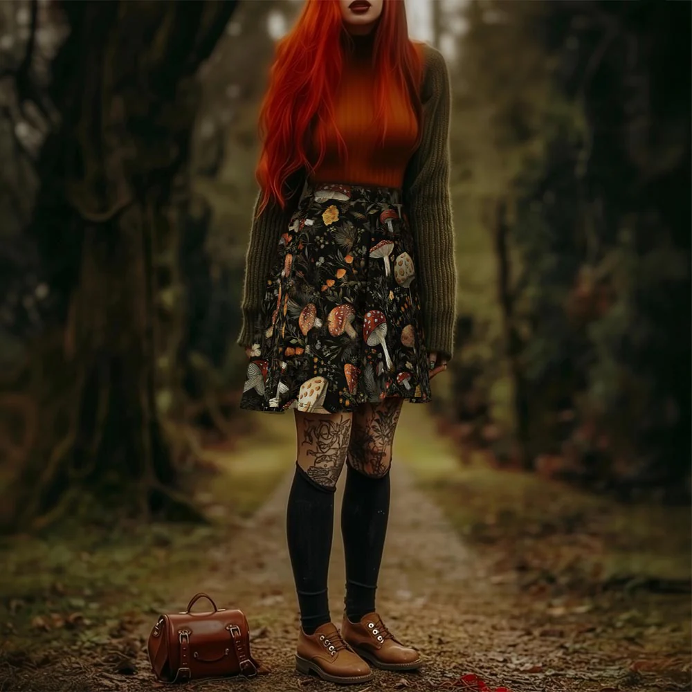Amanita Skater Skirt