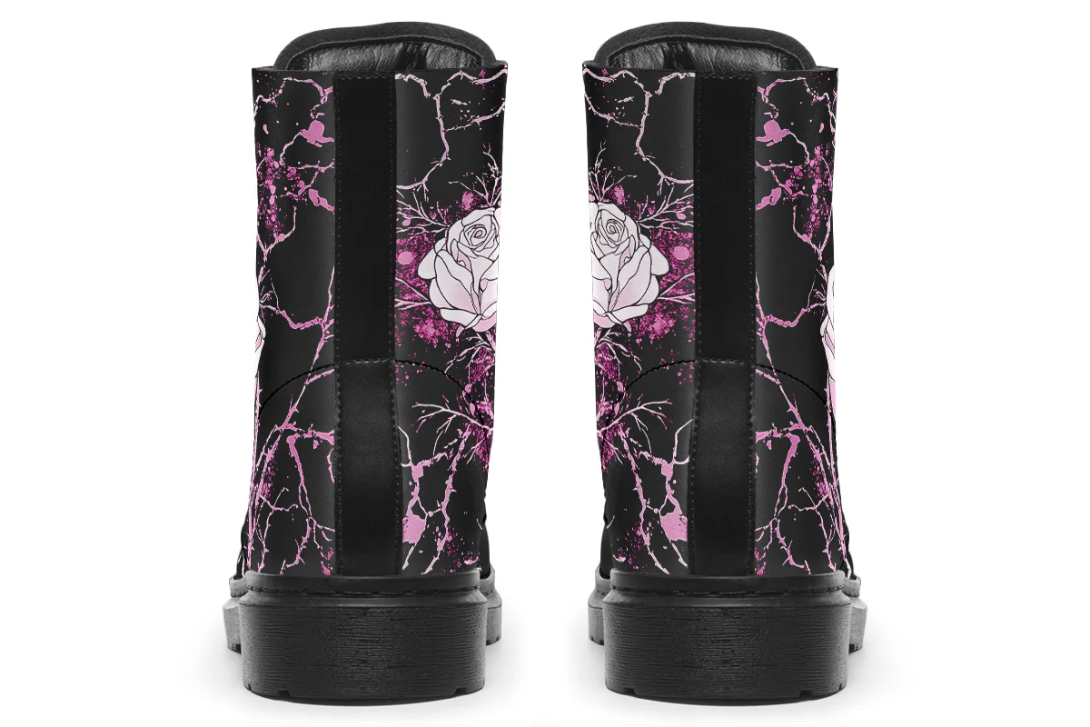 Amethyst Kintsugi Rose Boots - Image 7