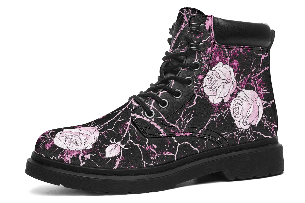 Amethyst Kintsugi Rose Classic Boots - Image 2
