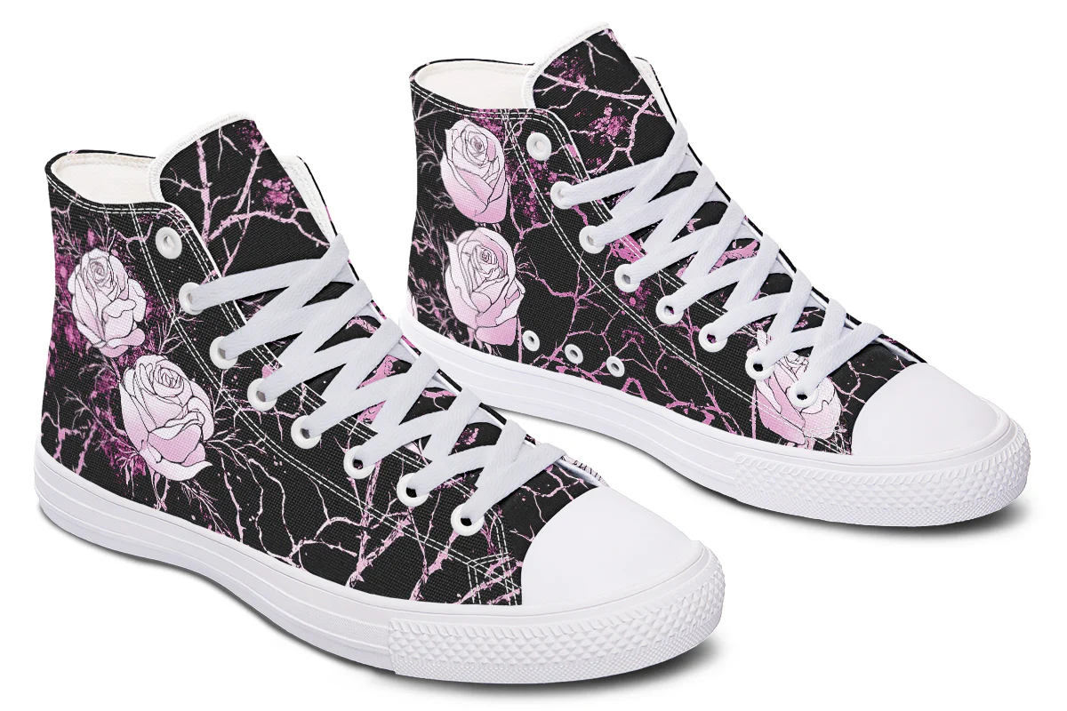 Amethyst Kintsugi Rose High Tops - Image 14