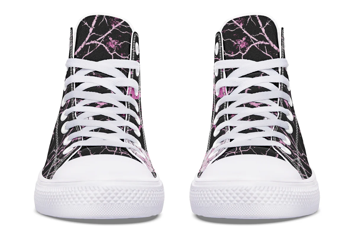 Amethyst Kintsugi Rose High Tops - Image 15