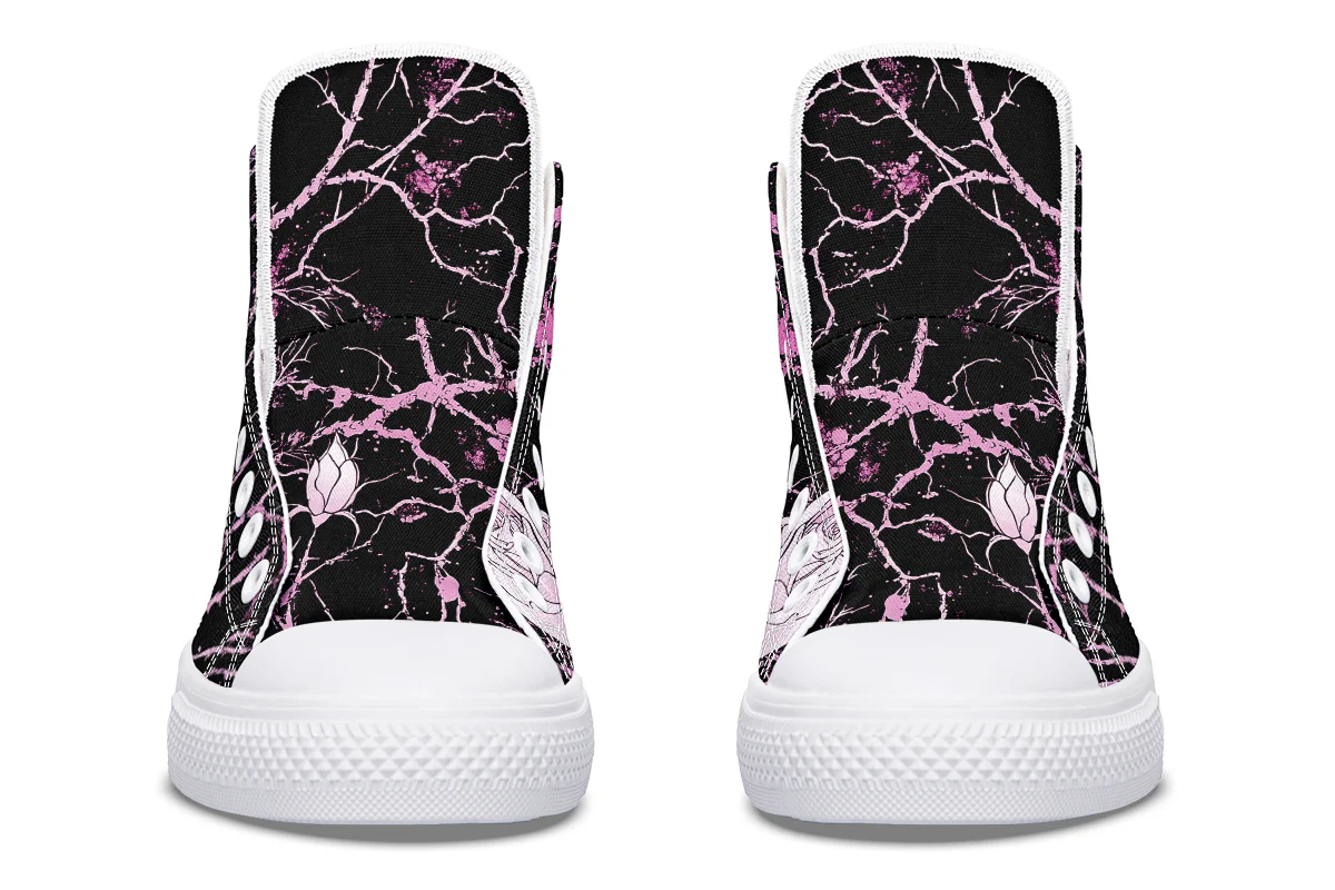 Amethyst Kintsugi Rose High Tops - Image 16