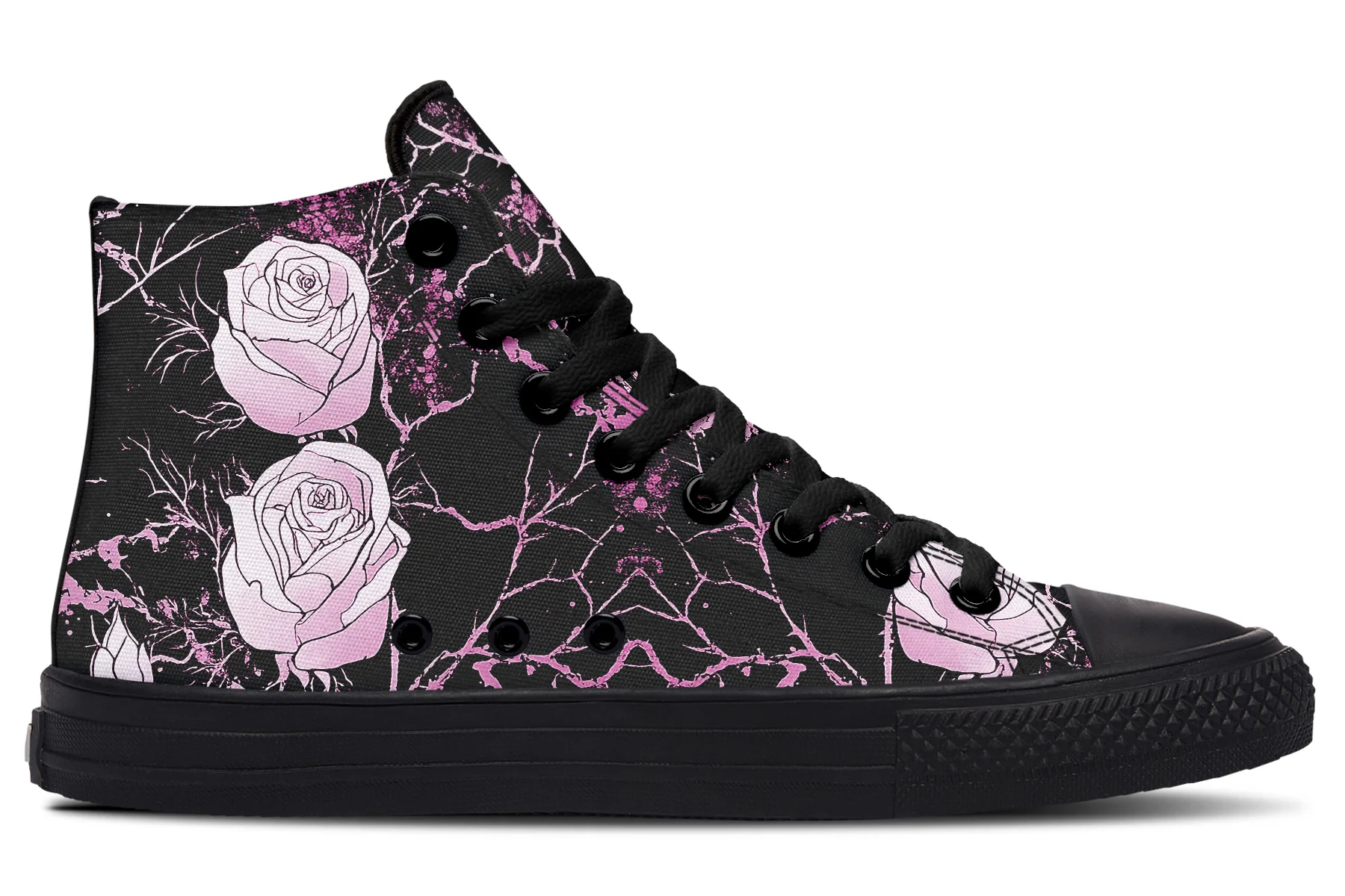 Amethyst Kintsugi Rose High Tops - Image 3