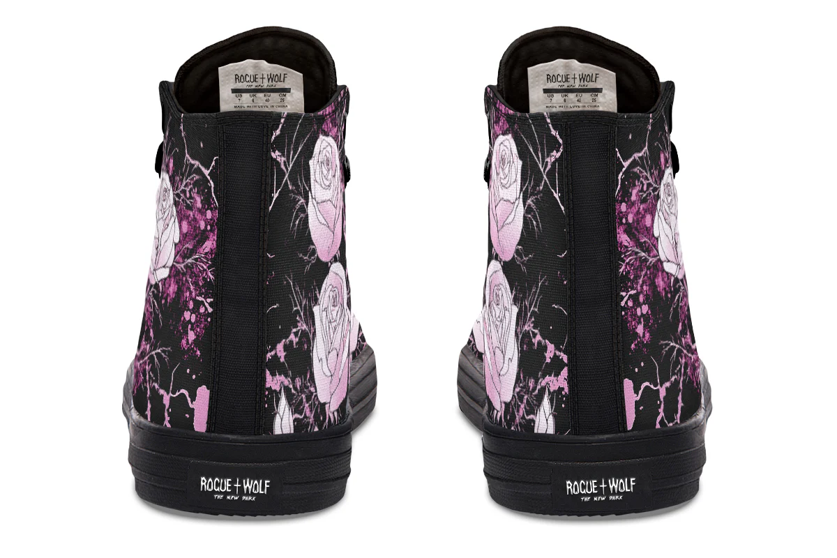 Amethyst Kintsugi Rose High Tops - Image 8