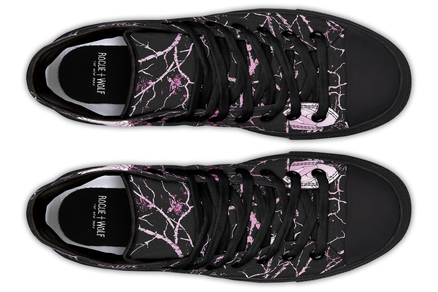 Amethyst Kintsugi Rose High Tops - Image 9