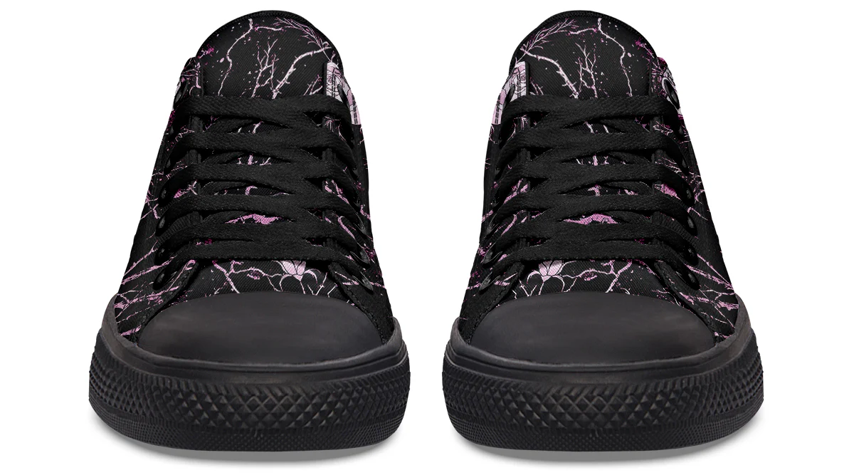 Amethyst Kintsugi Rose Low Tops - Image 6