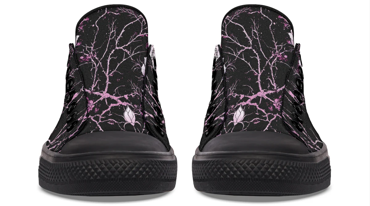 Amethyst Kintsugi Rose Low Tops - Image 7