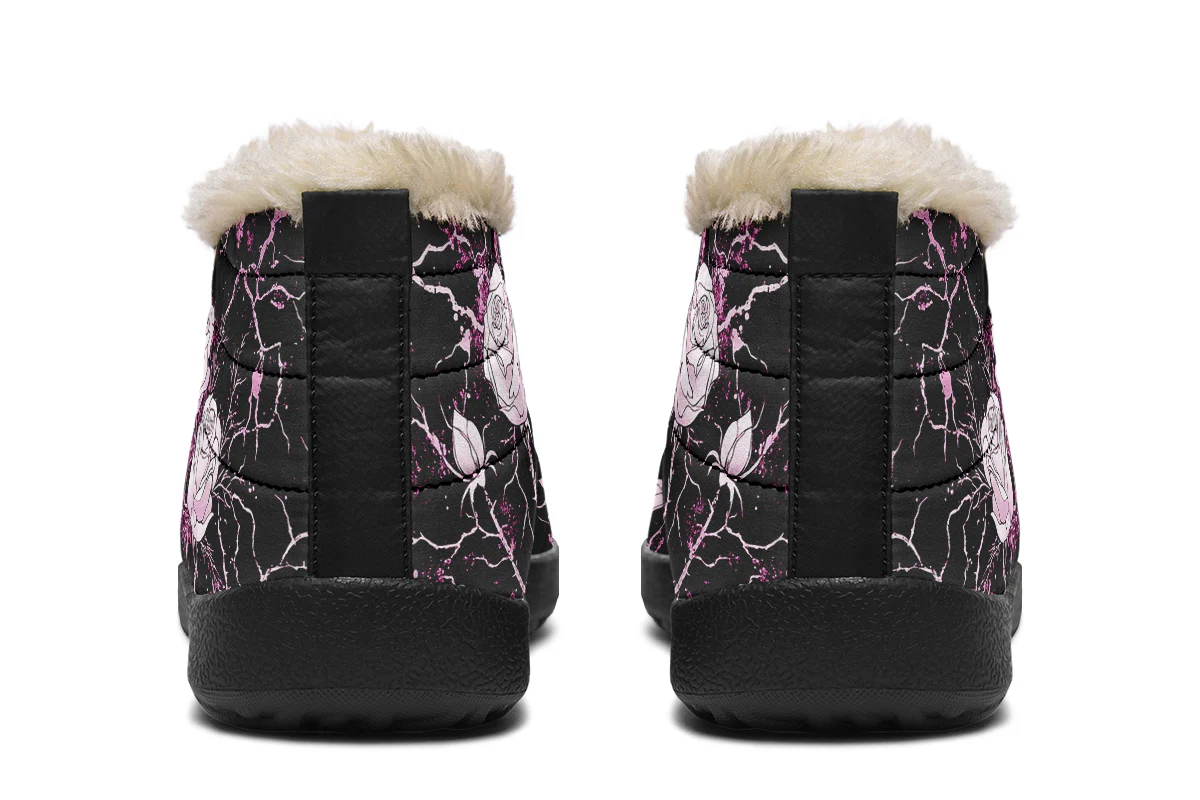 Amethyst Kintsugi Rose Winter Sneakers - Image 5