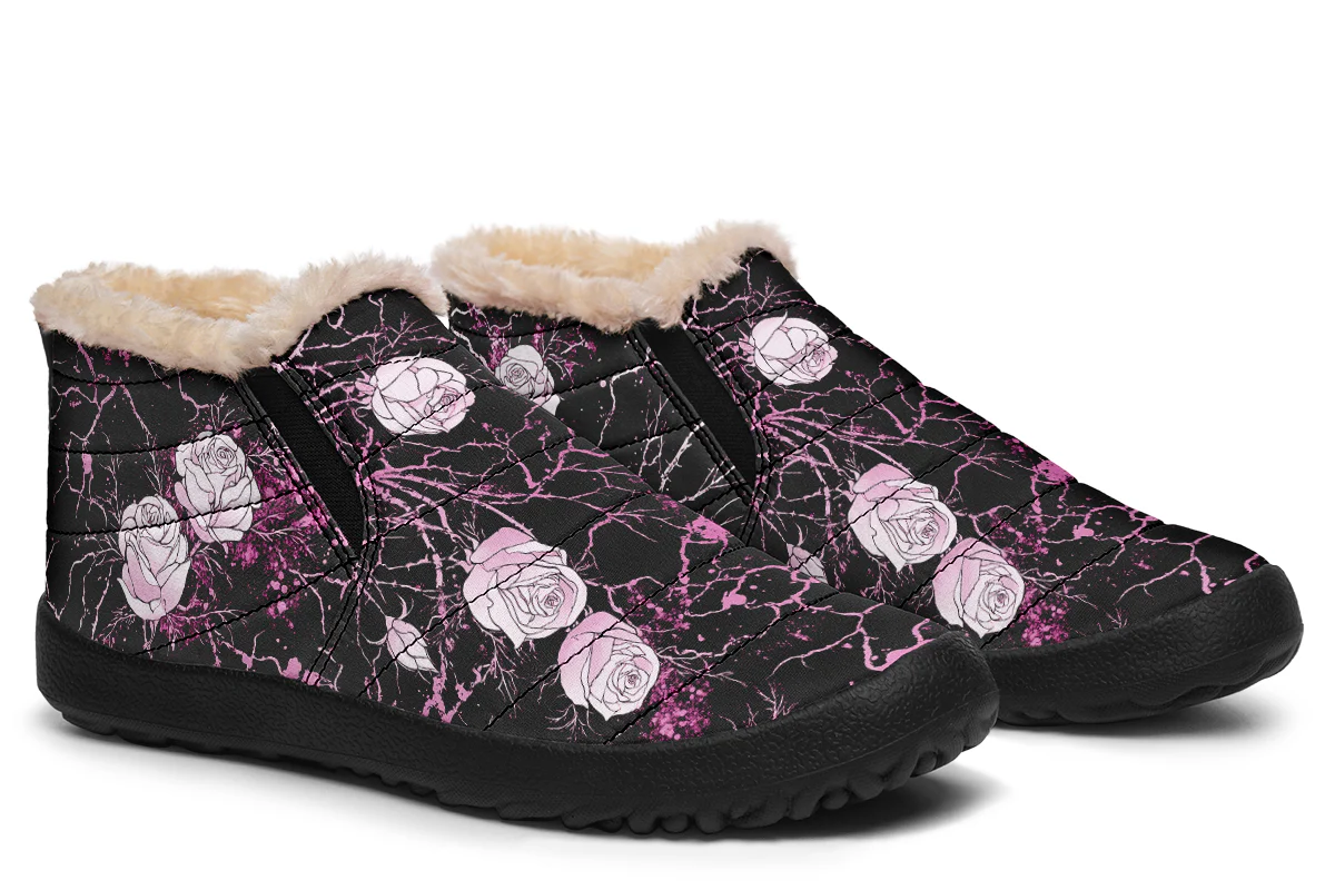 Amethyst Kintsugi Rose Winter Sneakers - Image 7