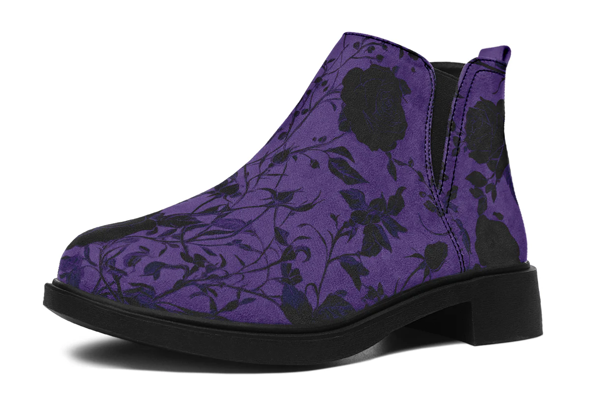 Amethyst Rose Romance Chelsea Boots - Image 2