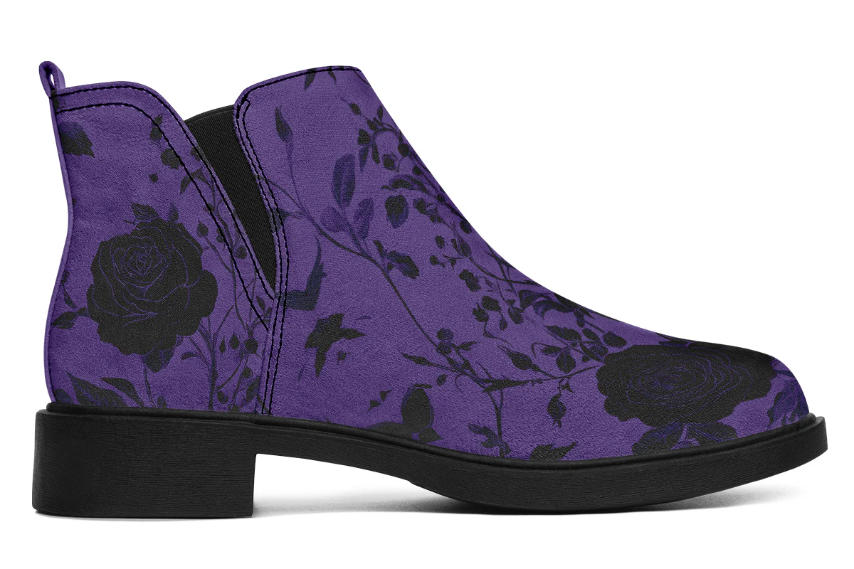 Amethyst Rose Romance Chelsea Boots - Image 3