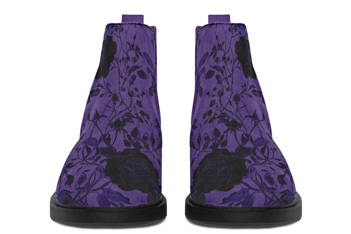 Amethyst Rose Romance Chelsea Boots - Image 4