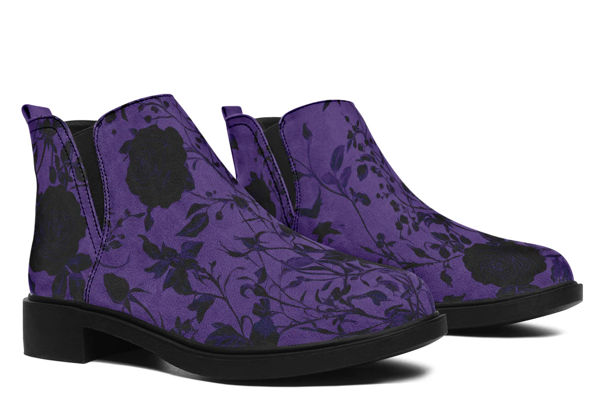 Amethyst Rose Romance Chelsea Boots - Image 8