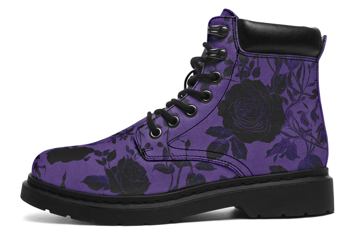 Amethyst Rose Romance Classic Boots