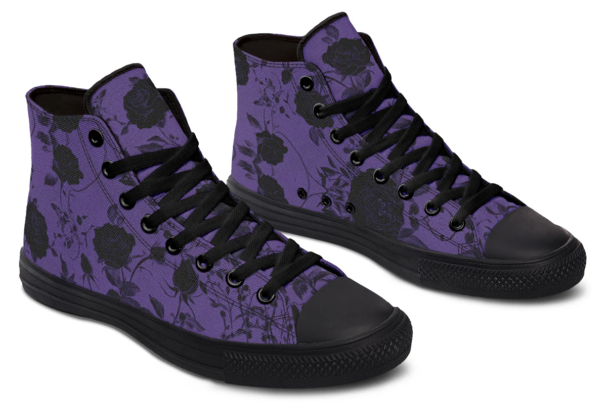 Amethyst Rose Romance High Tops - Image 5