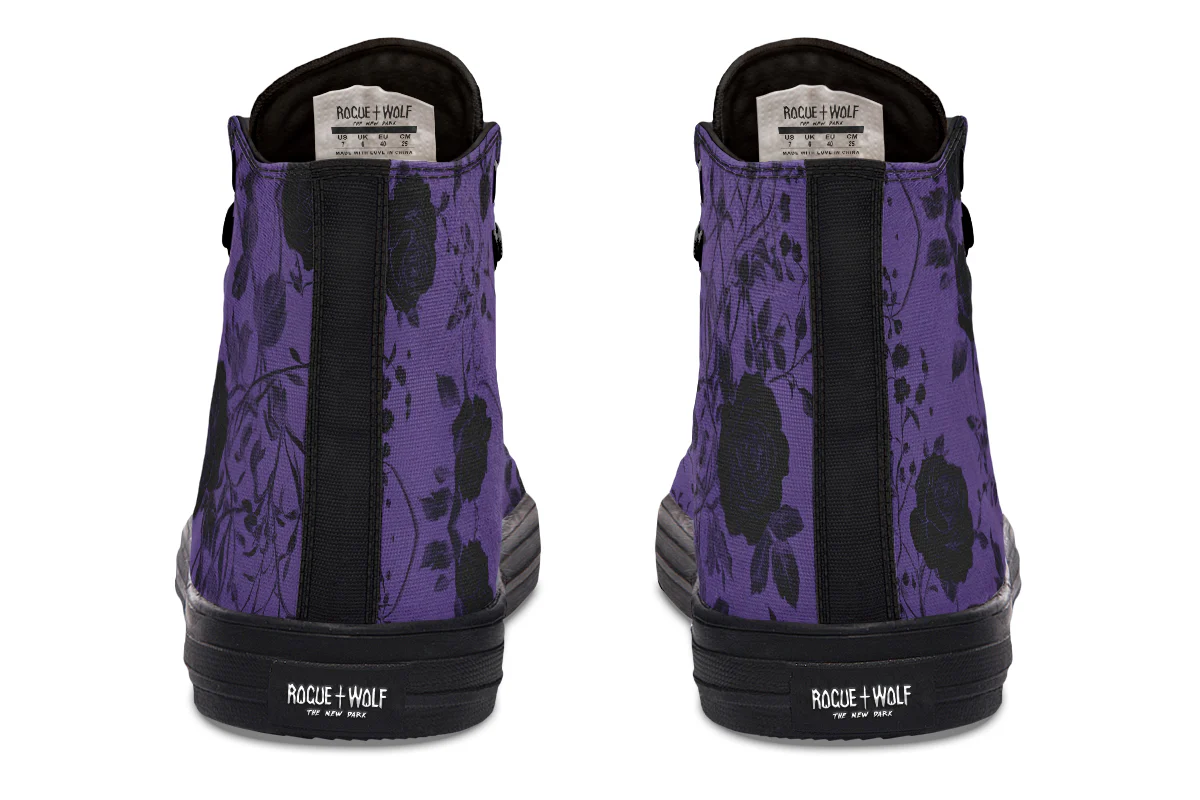Amethyst Rose Romance High Tops - Image 8