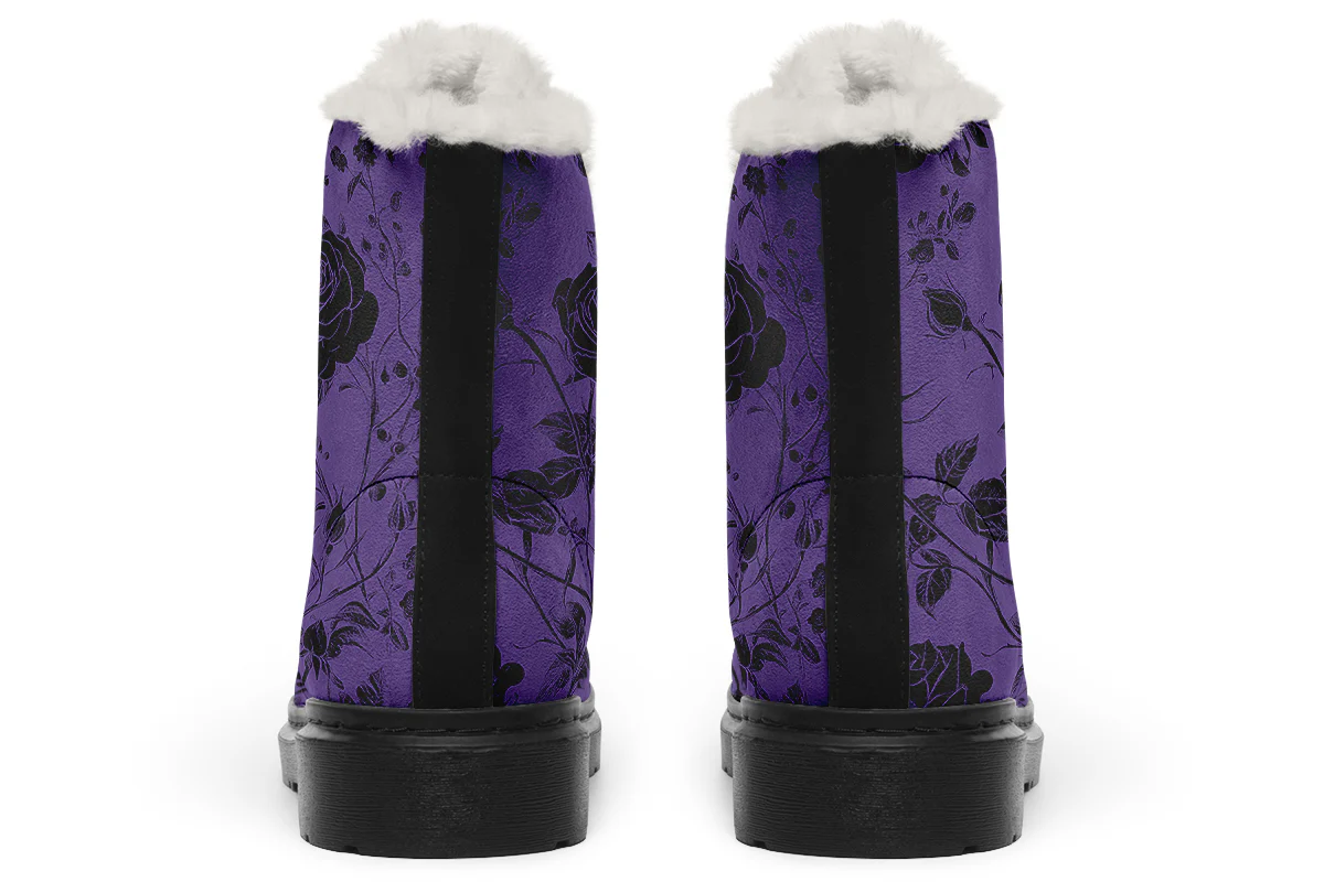 Amethyst Rose Romance Winter Boots - Image 4