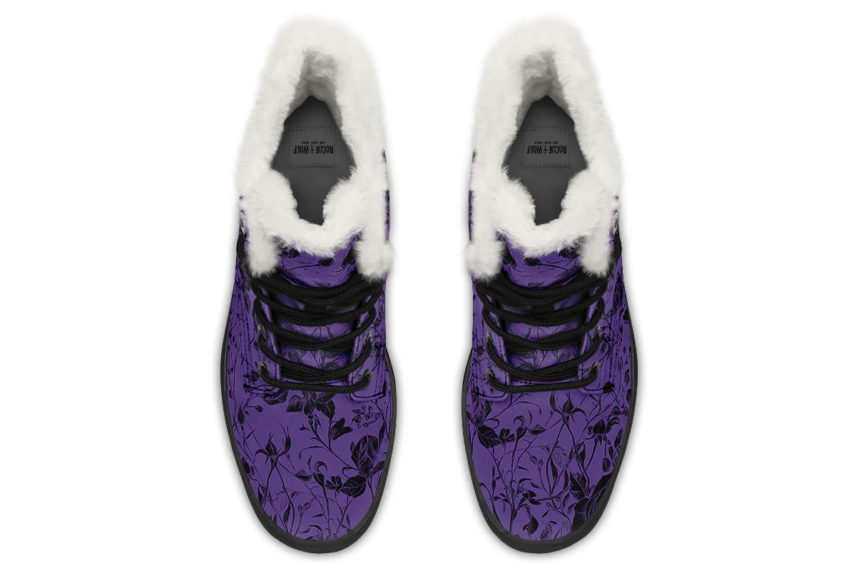Amethyst Rose Romance Winter Boots - Image 7