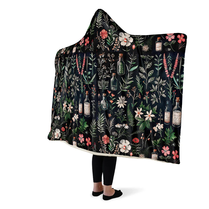 Apothecary Haven Hooded Blanket - Image 6