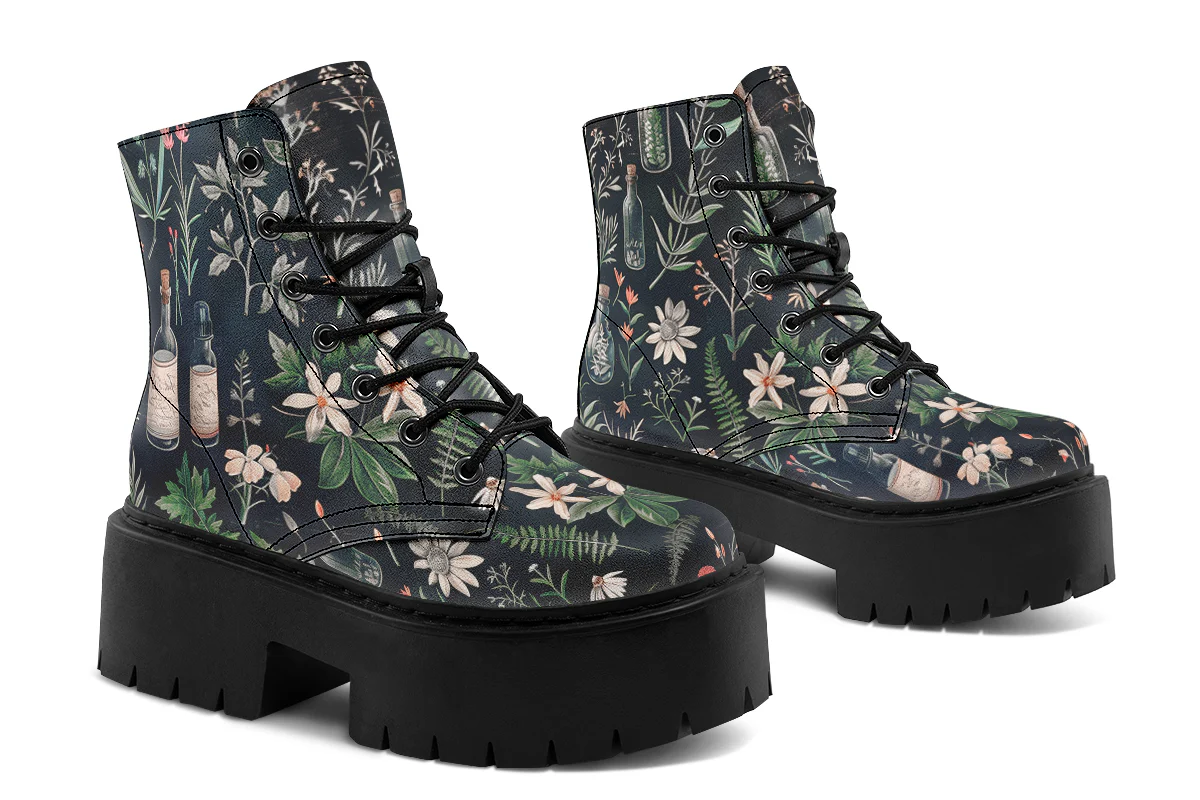 Apothecary Haven Platform Boots - Image 4