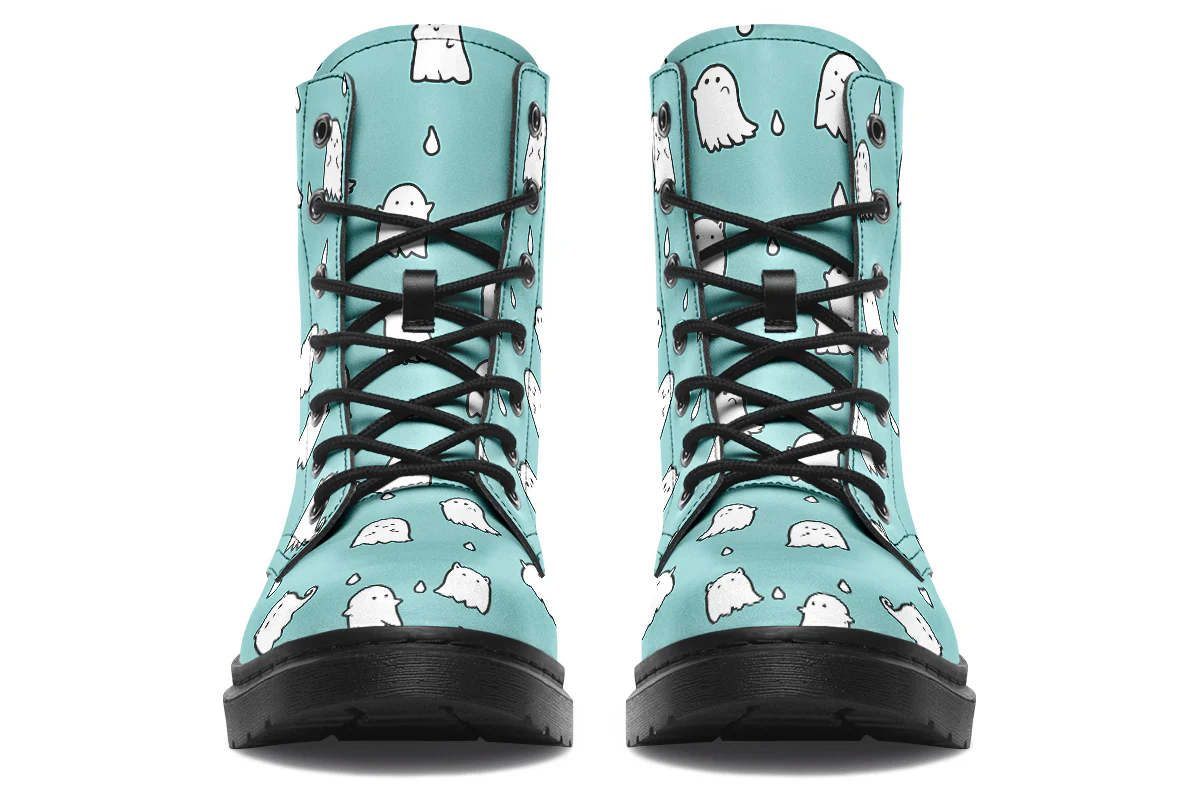 Aqua Ghost Party Boots - Image 6