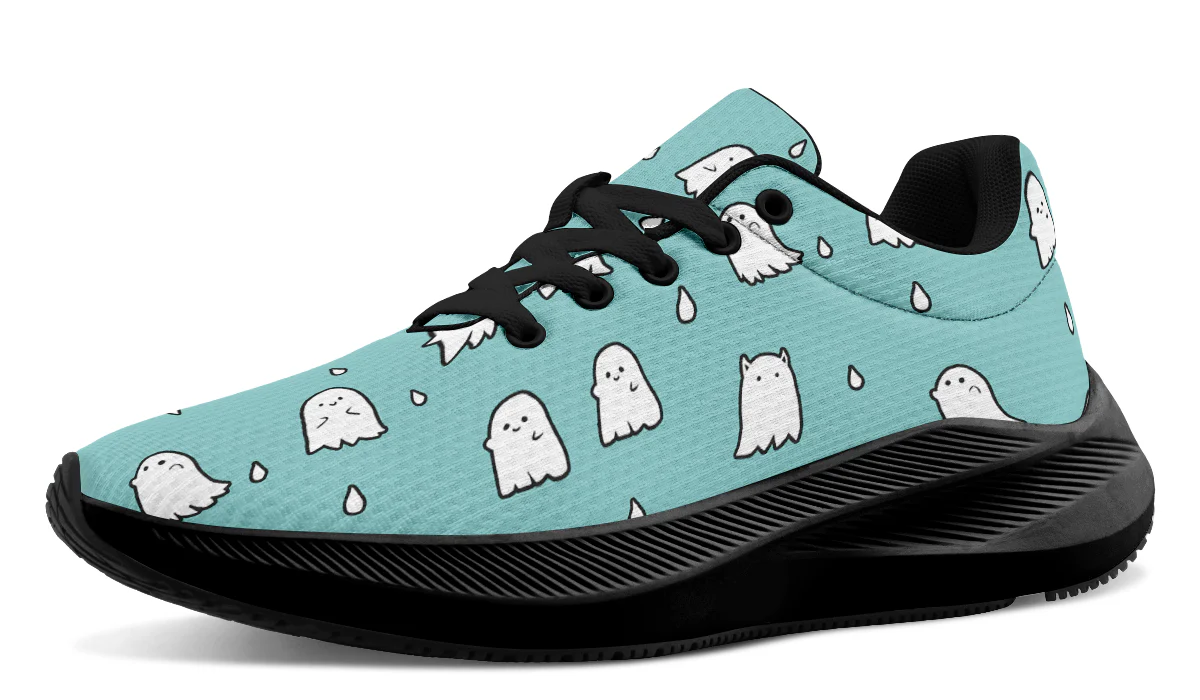 Aqua Ghost Party Sneakers - Image 10