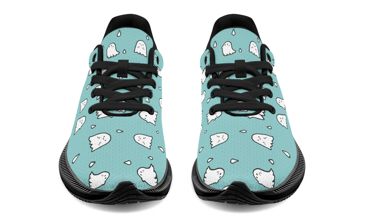 Aqua Ghost Party Sneakers - Image 13