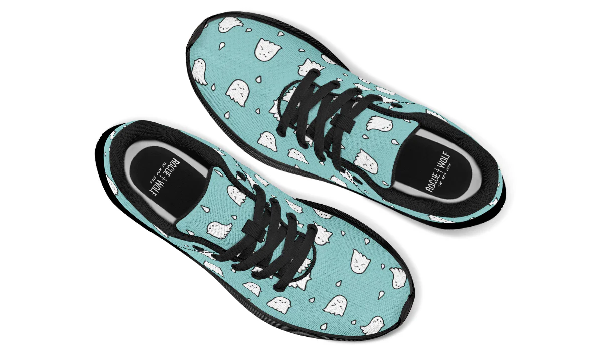 Aqua Ghost Party Sneakers - Image 14