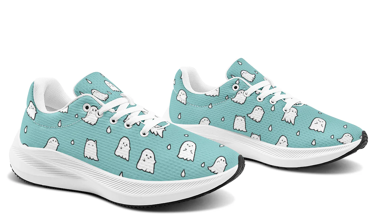 Aqua Ghost Party Sneakers - Image 5