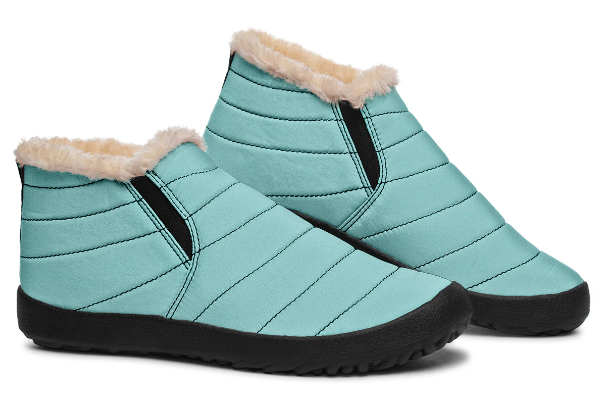 Aqua Mist Winter Sneakers - Image 6