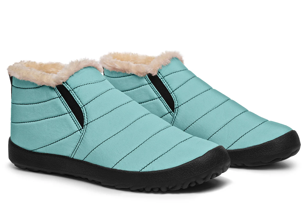 Aqua Mist Winter Sneakers - Image 7