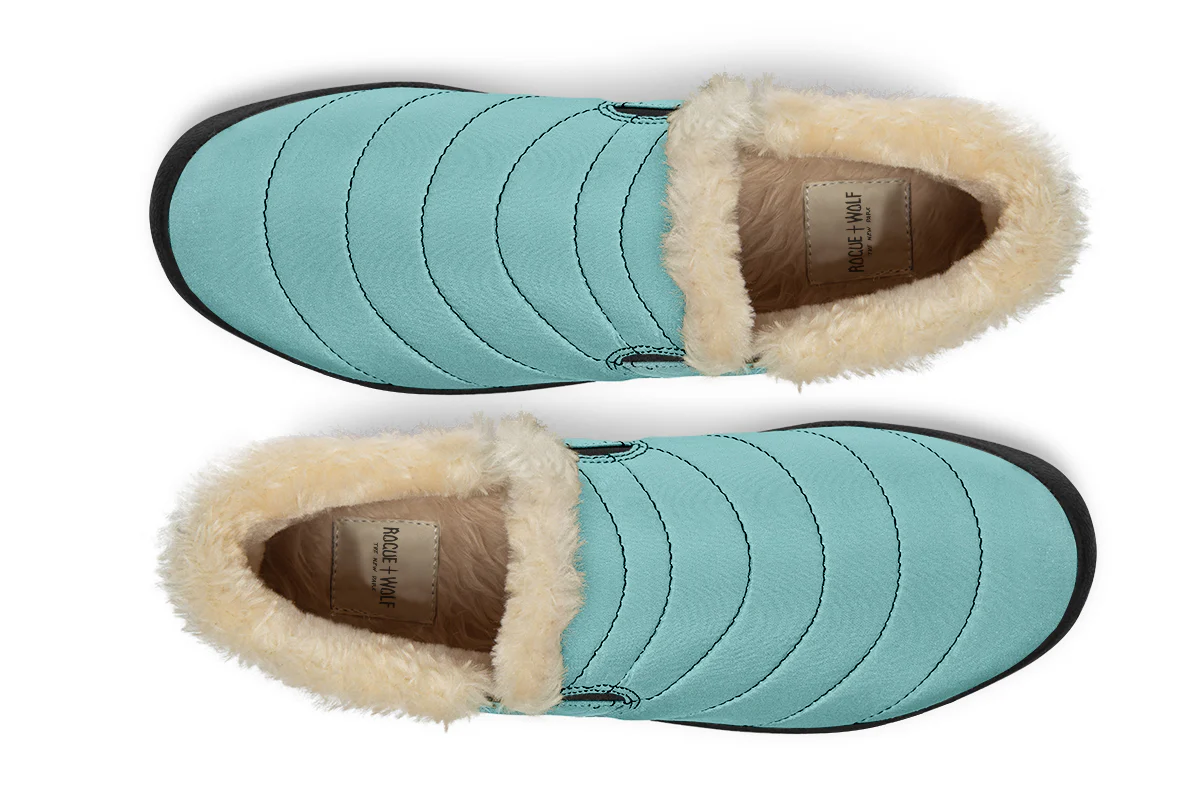 Aqua Mist Winter Sneakers - Image 9