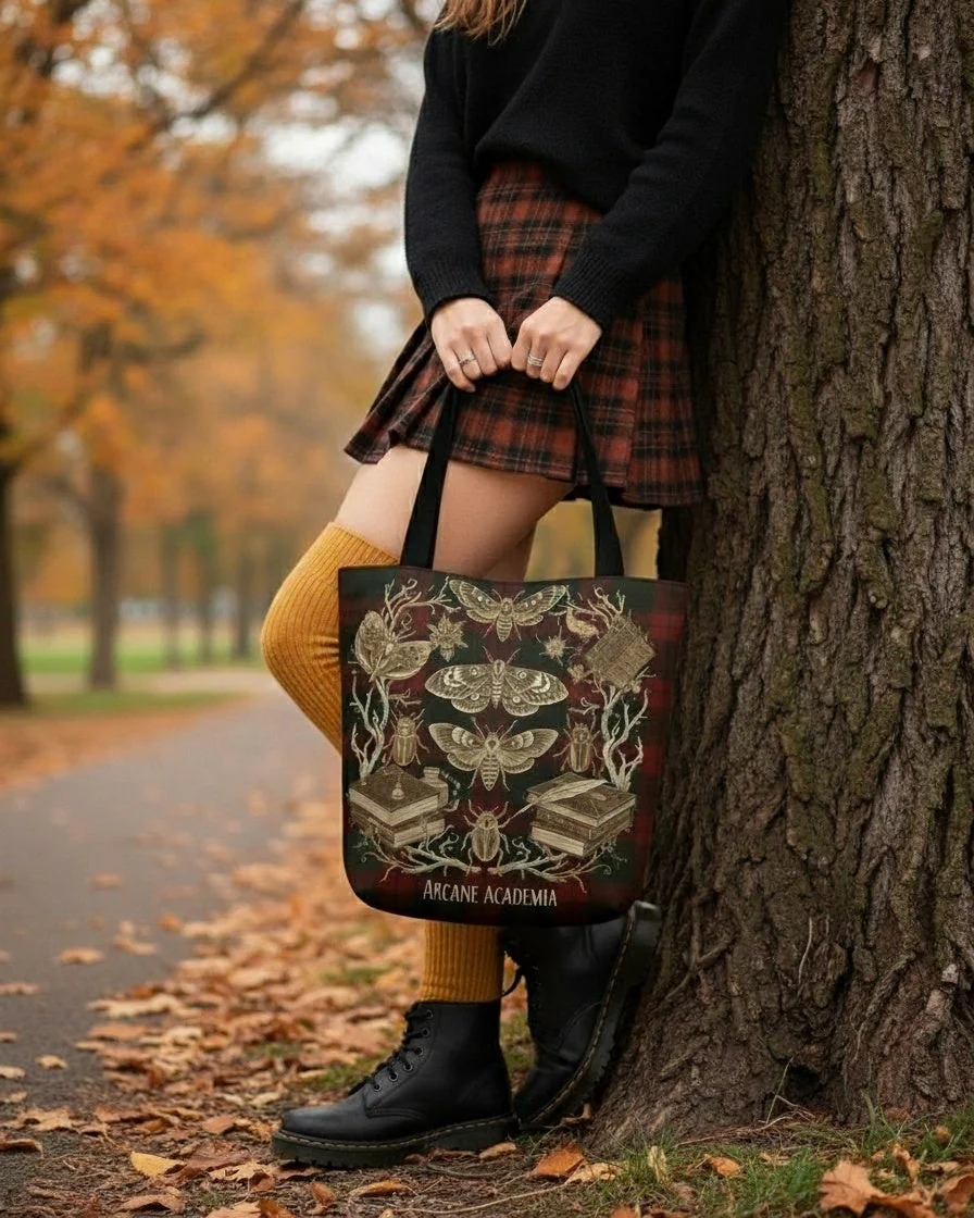 Arcane Academia Tote Bag - Image 3