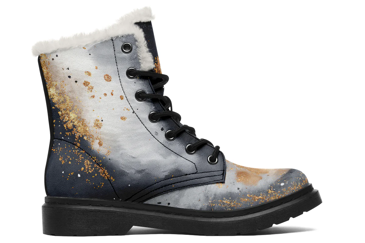 Ash And Gold Winter Boots - Image 2
