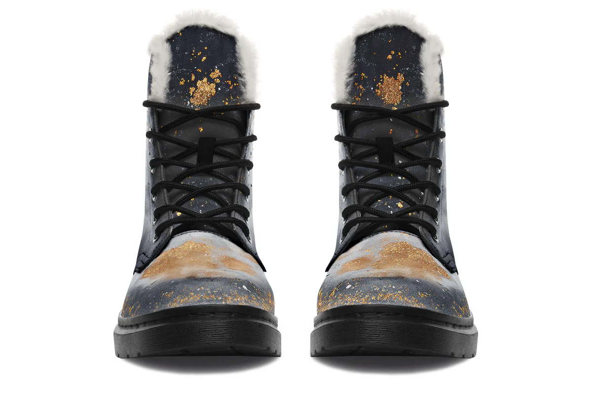 Ash And Gold Winter Boots - Image 3