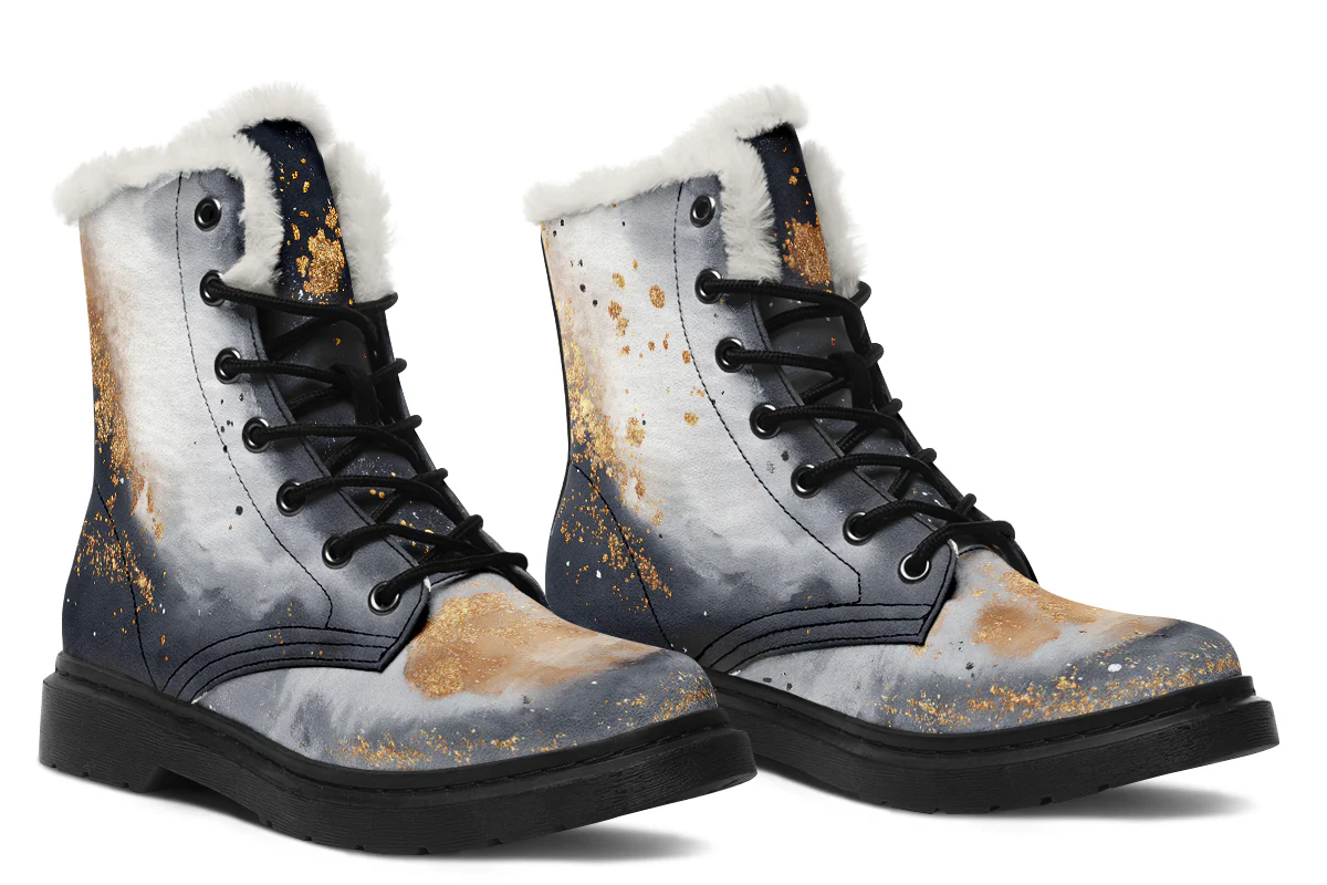 Ash And Gold Winter Boots - Image 6