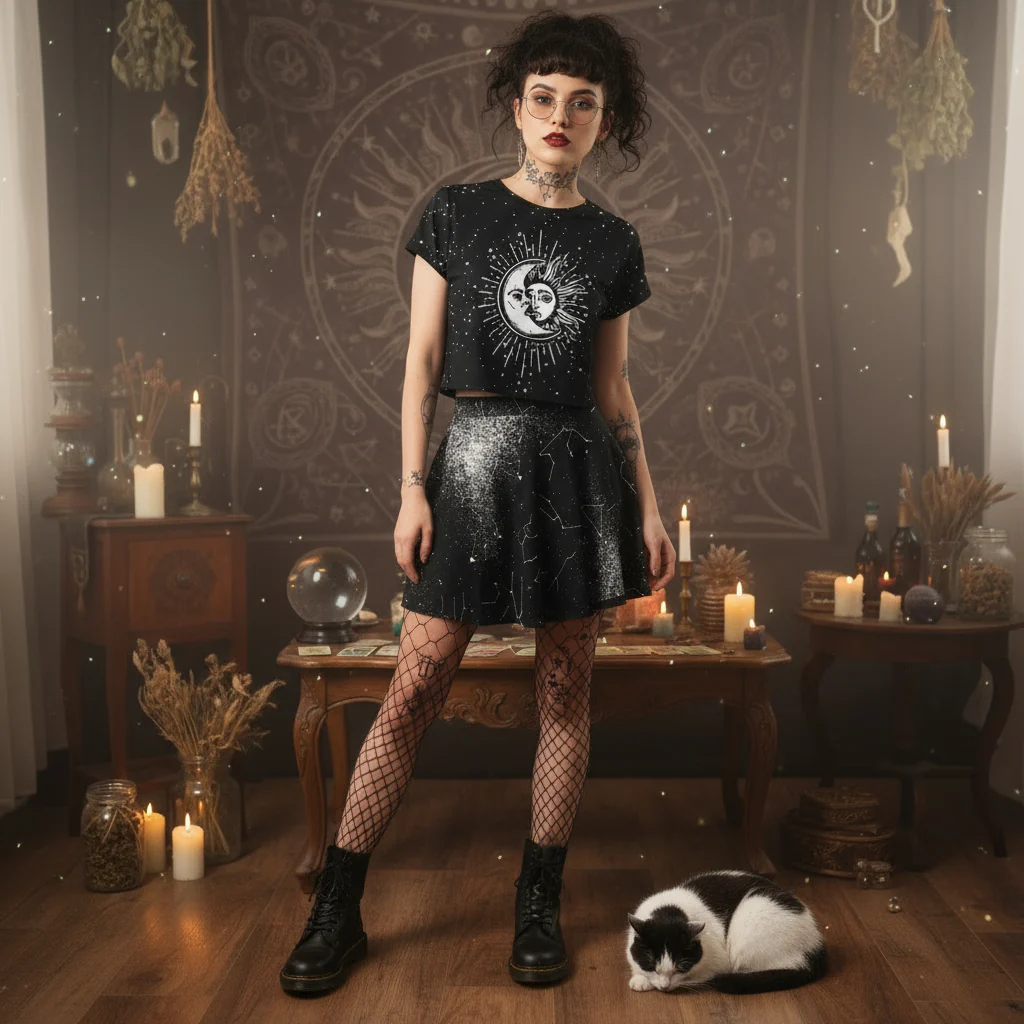 Astral Short Sleeve Crop Top - Image 4