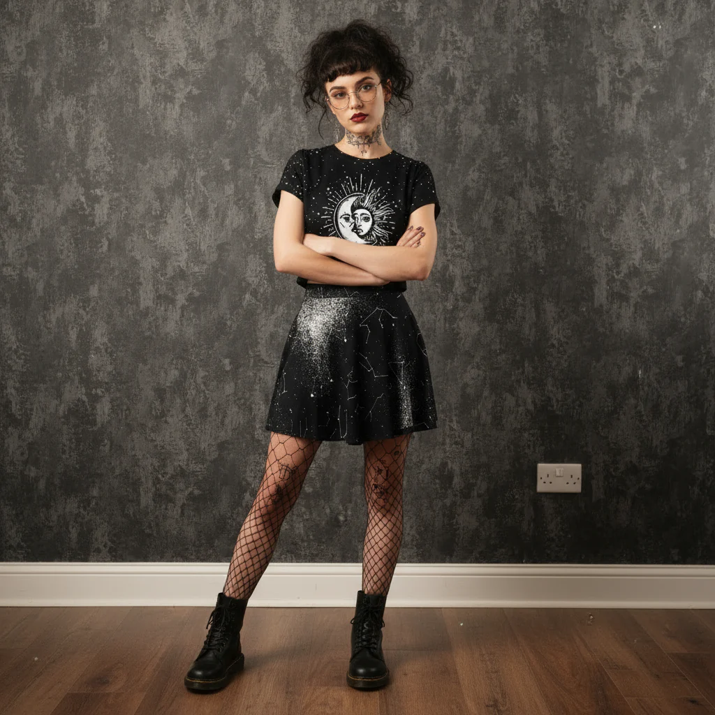 Astral Short Sleeve Crop Top - Image 6