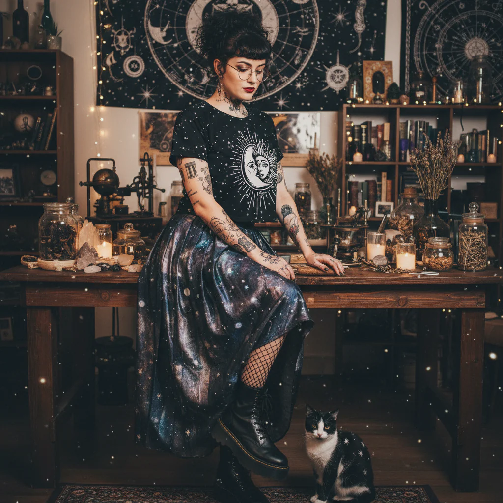 Astral Short Sleeve Crop Top - Image 8