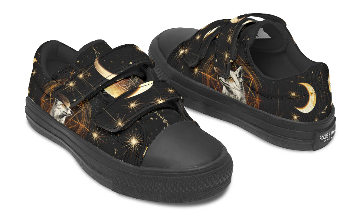 Astral Fox Kids Low Tops - Image 8